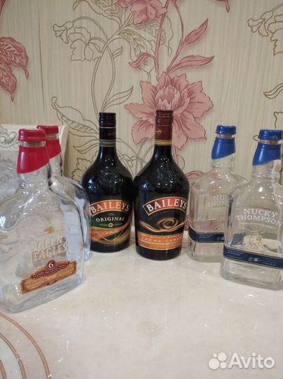 Бутылки из под алкоголя