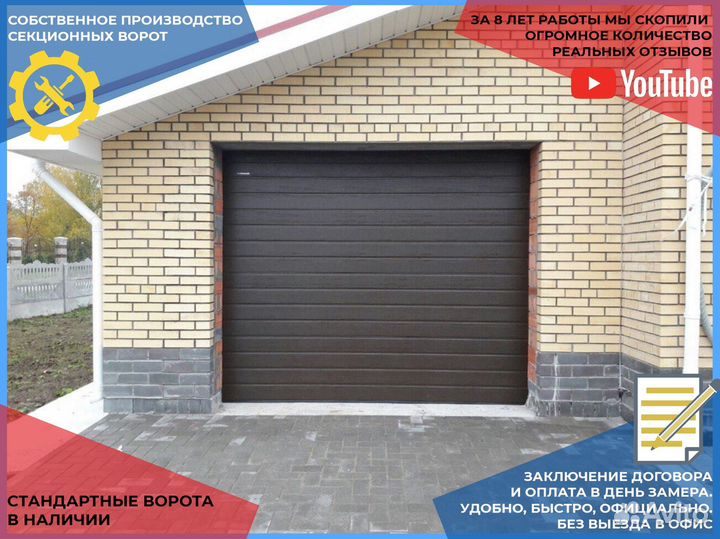 Секционные ворота Роллеты Автоматика