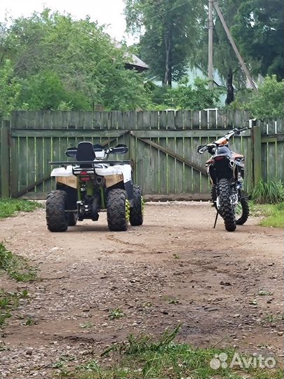 Кроссовый эндуро мотоцикл
