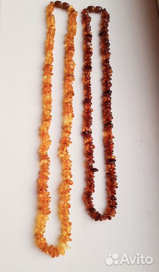 Янтарные бусы
