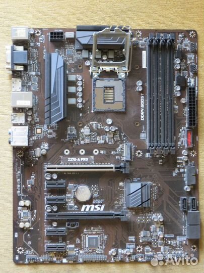 Материнская плата Socker 1151v2 MSI Z 370-A PRO