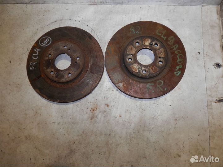 Диск тормозной Honda Accord 7 CR-V 2 Civic 8 280мм