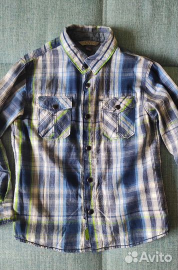 Рубашка для мальчика 116 122
