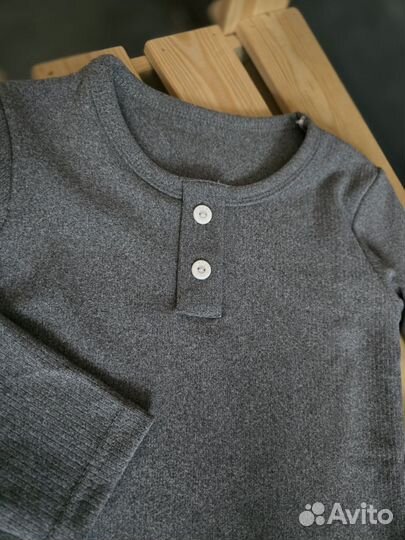 Кофточка серая 86/92, 92/98, 104/110, 110/116