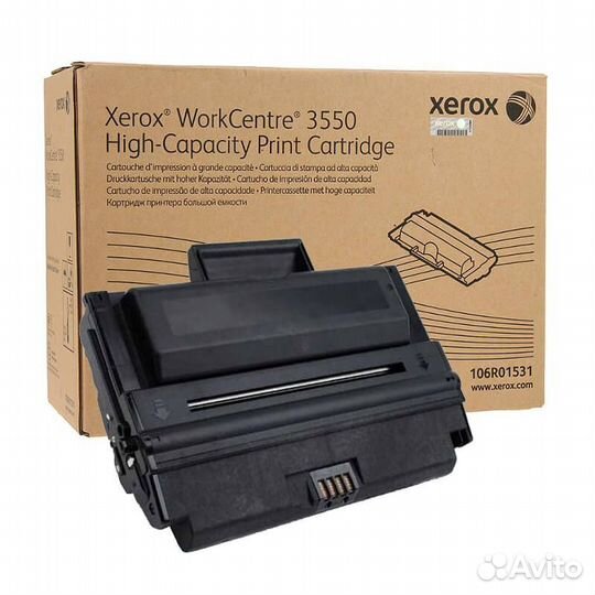 Xerox 106R01531 картридж черный (тех. упаковка)