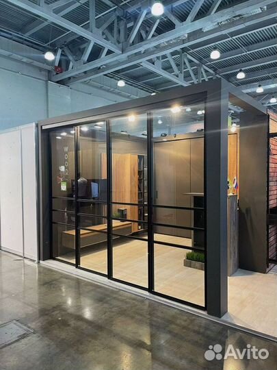 Двери купе в ниши, шкафы