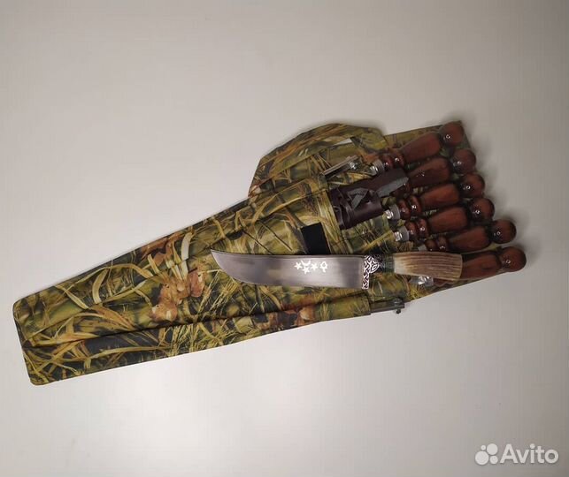 Набор шампуров в чехле