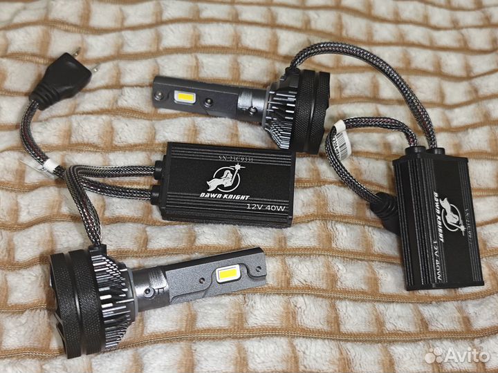 Светодиодная лампа dawnknight K5C 40 Вт H7 4300K