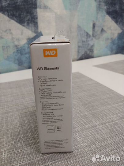 Жёсткий диск WD Elements- 1TB