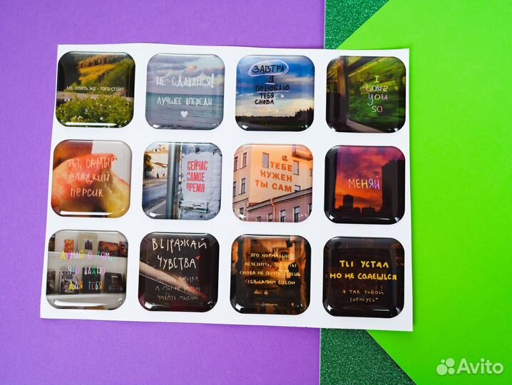 3D стикеры опт от производителя