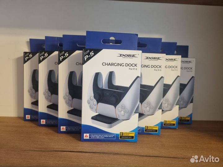 Зарядная станция для 2-x геймпадов Sony DualSense