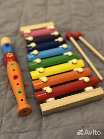 Ксилофон и дудка