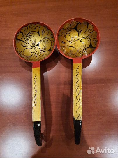 Половник хохлома 2 шт