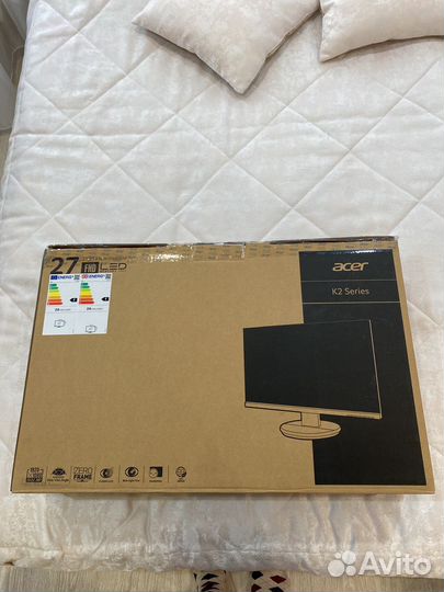Картонная коробка от монитора 27 дюймов