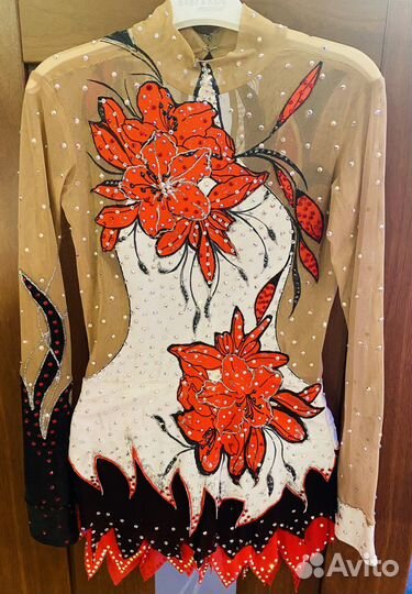 Платье для фигурного катания 140-146