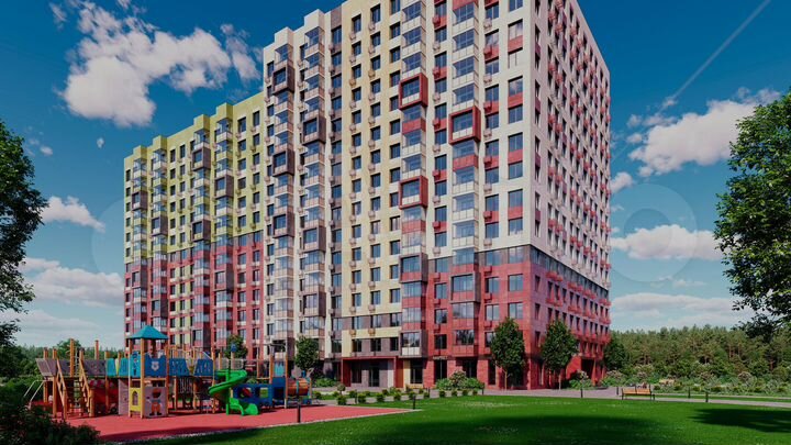 Квартира-студия, 33,5 м², 9/14 эт.