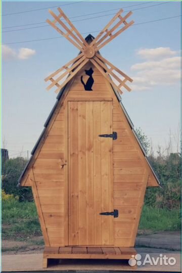 Уличный туалет с установкой FLC