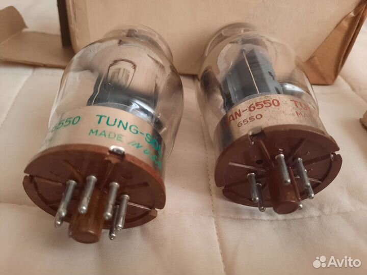Tung-Sol JAN-6550 пара