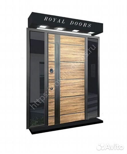 Уличная дверь с терморазрывом