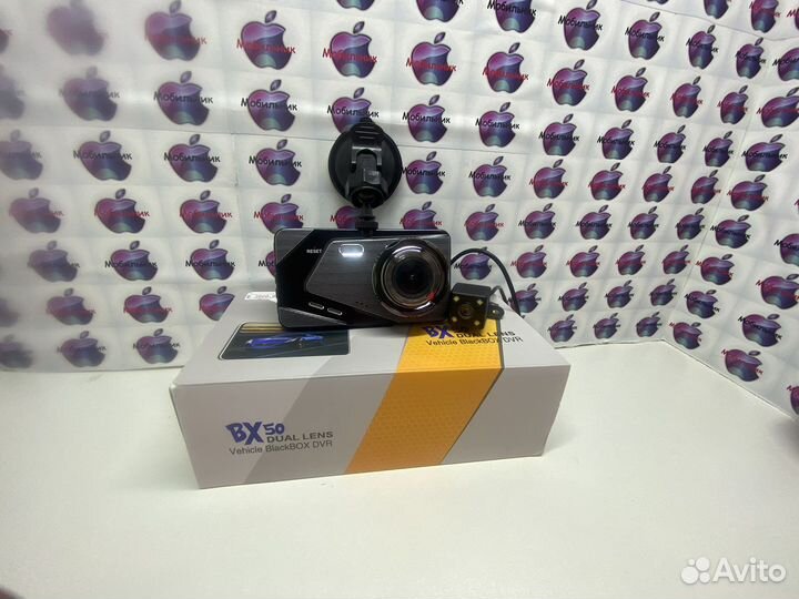 Видео регистратор 2 в 1 /две камеры/хороший экран