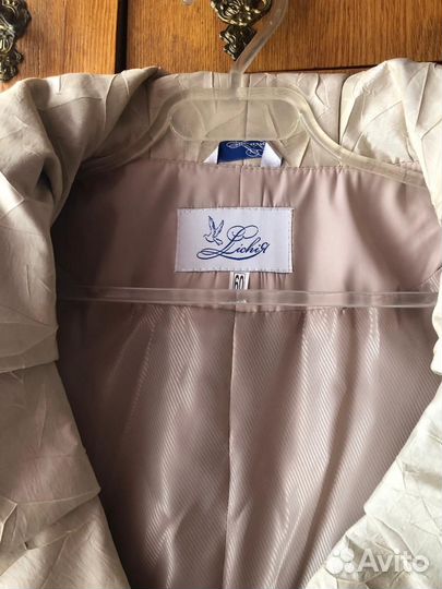 Шикарный осенний плащ размер 58-60 Белоруссия