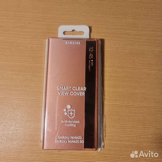 Смарт чехол Samsung Galaxy Note 20 smart clear vie