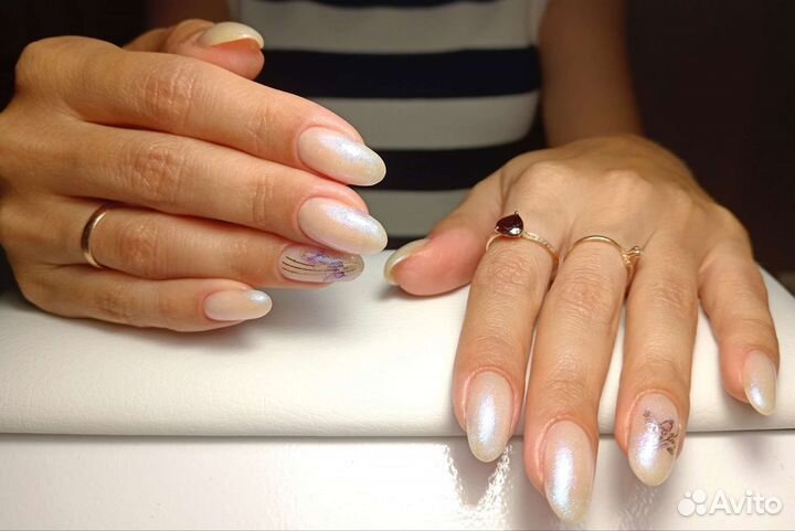 Маникюр, покрытие гель-лак на дому
