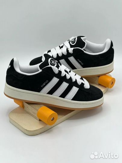 Adidas Campus 00s Black с мехом (38р)