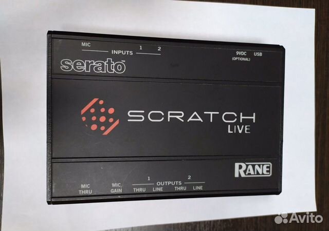 Serato scratch live. Serato sl1 service.