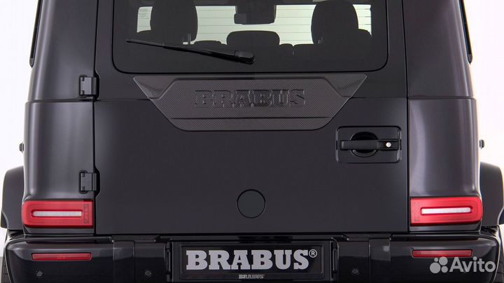 Накладка brabus на заднюю дверь 464-845-00
