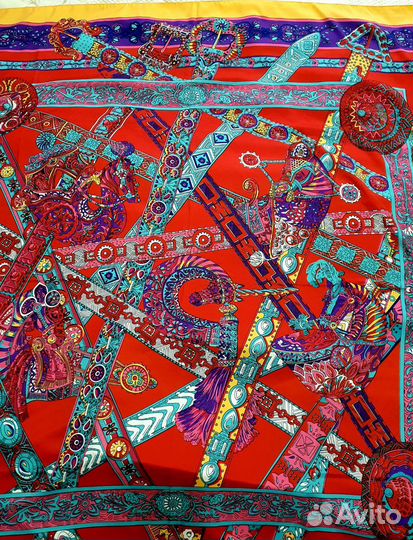 Шёлковый платок Hermes