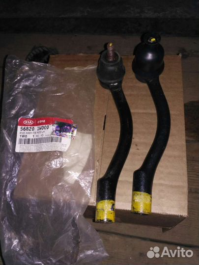 Наконечник рулевой левый Hyundai Solaris, Kia Rio