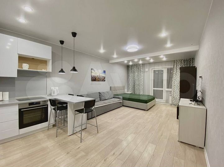 Квартира-студия, 38,4 м², 5/18 эт.