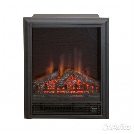 Электрокамин с классическим очагом 2D Real-flame Stefania STD/EUG WT с очагом Eugene
