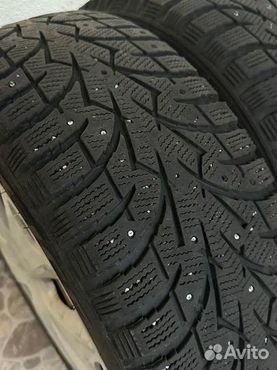 Колеса в сборе на штампованных дисках с колпаками