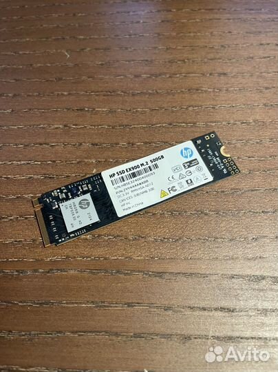 SSD HP EX900 m2 500GB