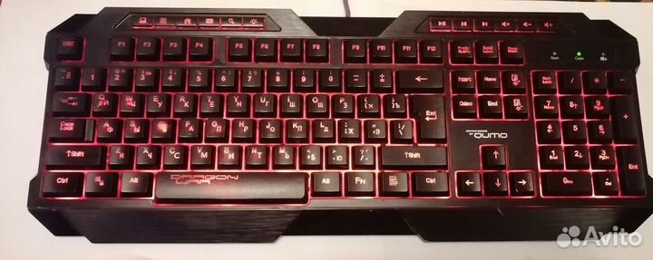 Игровая клавиатура Qumo Drago War Fallen K02