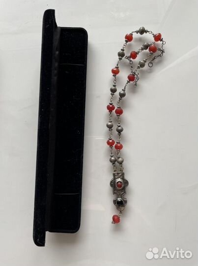 Украшение серебро колье антиквариат/древность