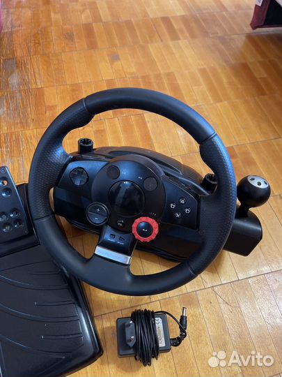 Logitech Driving Force GT отличный игровой руль