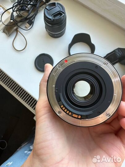 Canon EOS300D +Canon EFS18-55мм +Sigma DS18-125mm