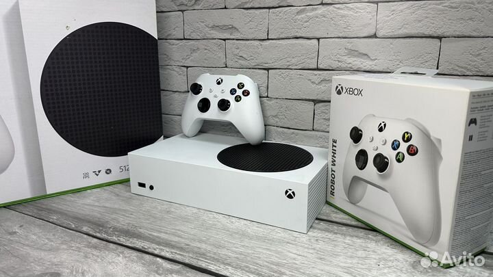 Игровая приставка xbox series s 512gb ssd комплект