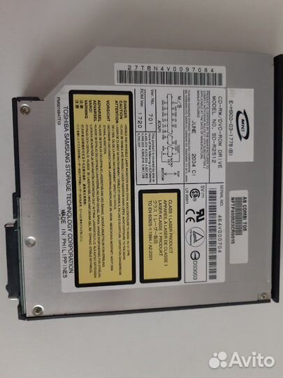 CD-RW/DVD-ROM drive