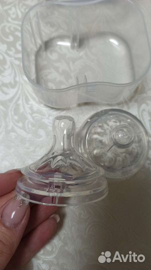 Соска на бутылку авент natural, новые