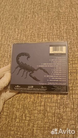 Cd диск фирменный Scorpions 1991 Canada