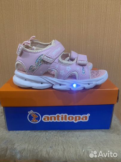 Босоножки для девочки Antilopa
