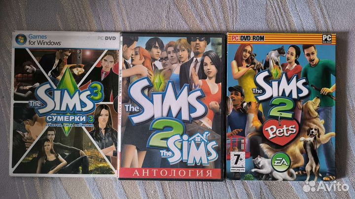 Компьютерные игры диски для PC