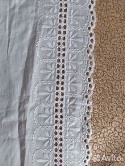Кружево шитье на батисте СССР
