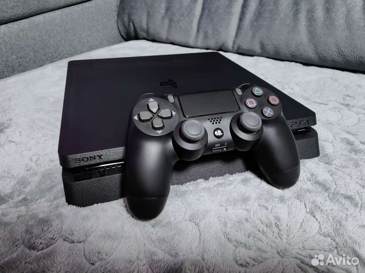 Playstation 4 Slim (прошитая) + игры бесплатно