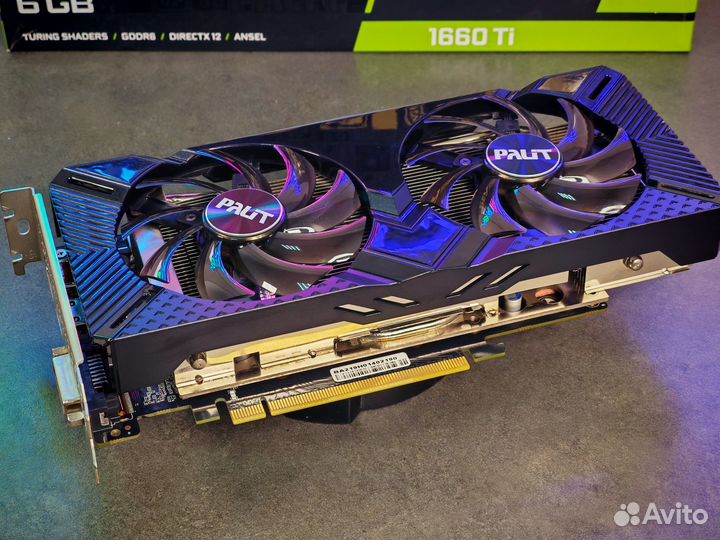 Palit dual GTX 1660 TI 6Gb