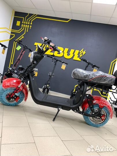 Электроскутер white siberia PRO 2500W black